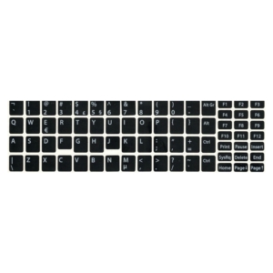 AUTOCOLANTES TECLADO UK (VINIL DE ALTA QUALIDADE)