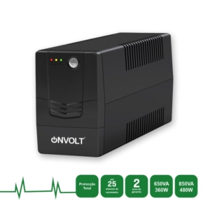 UPS ONVOLT LINHA INTERACTIVA 650VA 360W - NOVO