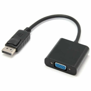 ADAPTADOR DP (DISPLAYPORT) - VGA - NOVO