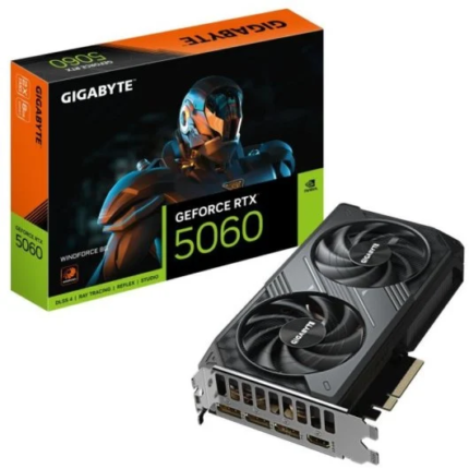PLACA GRÁFICA NVIDIA GEFORCE RTX 5060 8GB GDDR7 1xHDMI+3XDP - NOVO