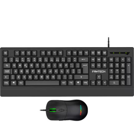 COMBO TECLADO + RATO COM FIOS FANTECH KM605 - NOVO