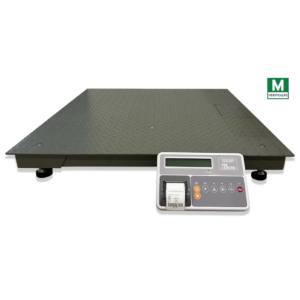 BALANÇA DE PLATAFORMA INDUSTRIAL MICRO T2200P (Verificada)1,50mt x 1,50mt