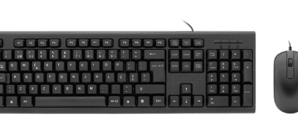 COMBO TECLADO + RATO COM FIOS COOLBOX 02UPT - NOVO